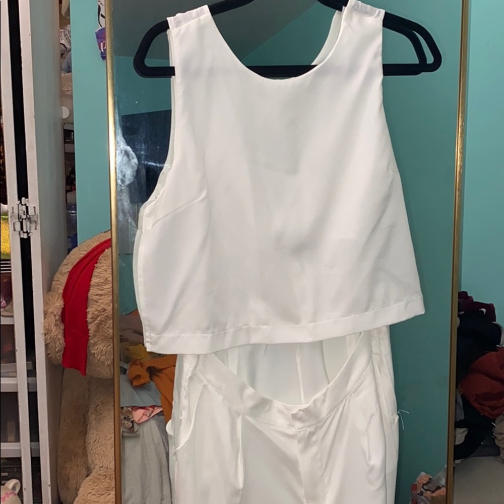 White jumpsuit